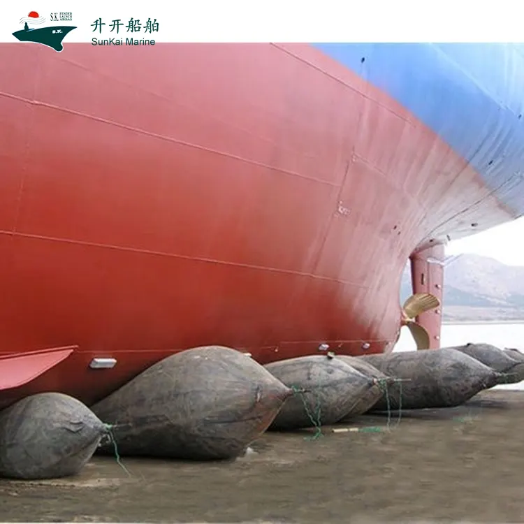 Peluncuran Perahu Airbag Tiup
